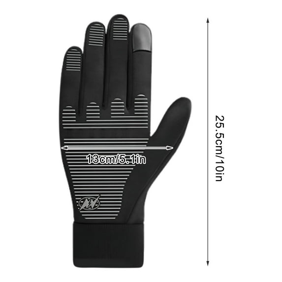 USB Heated Gloves for Men & Women | Winter Motorcycle Riding Gloves with Touchscreen, Windproof & Warm | Lightweight for Outdoor Activities