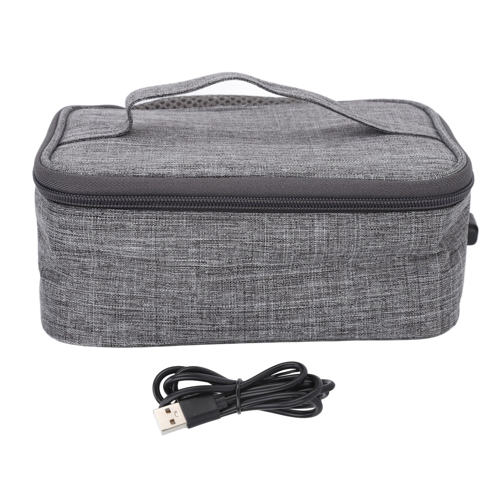 USB Heated Lunch Box Large Capacity Waterproof Oxford Cloth Lightweight