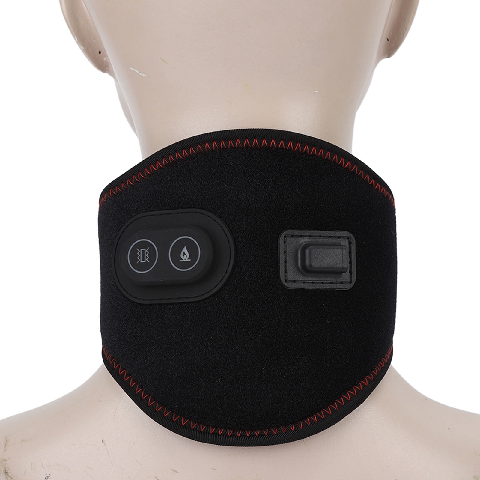 USB Heated Neck Wrap, 3 Gear Temperature Control Electric Vibration