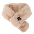 thumbnail image 1 of USB Heated Scarf Adjustable Neck Heating Scarf Detachable Plush Warming Neck Wrap ScarfLight Tan, 1 of 8