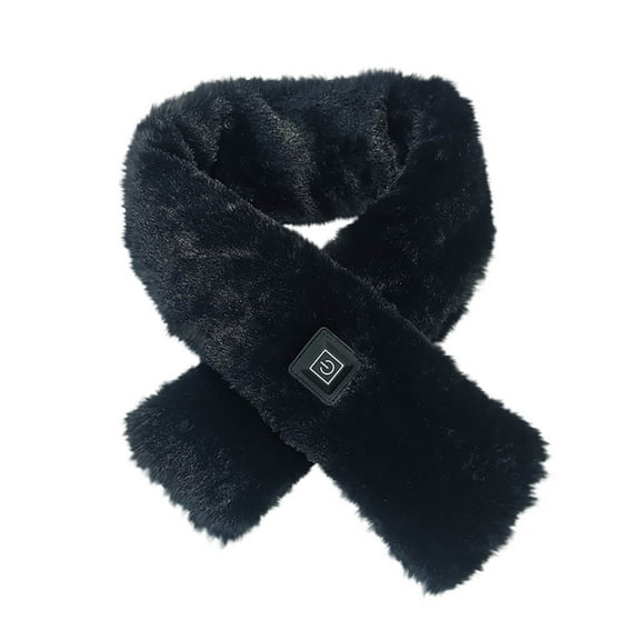 USB Heated Scarf, Winter Warm Scarf, USB Plug-In 3-Speed Heating Neck Protection Shawl, Unisex Thermal Outdoor Wear Adjustable Heat Settings