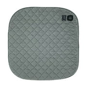 USB Heated Seat Cushion Heated Stadium Cushion Portable Heating Pad for Outdoor Sports, Camping, Fishing, Home, and Office with 3 Heat Settings