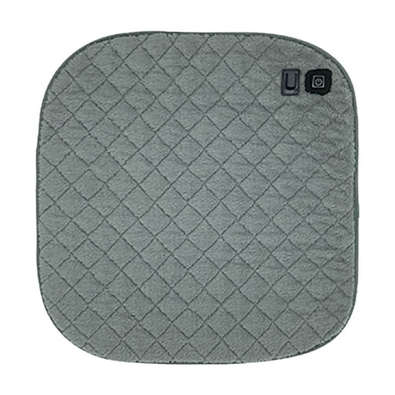 USB Heated Seat Cushion Heated Stadium Cushion Portable Heating Pad for Outdoor Sports, Camping, Fishing, Home, and Office with 3 Heat Settings
