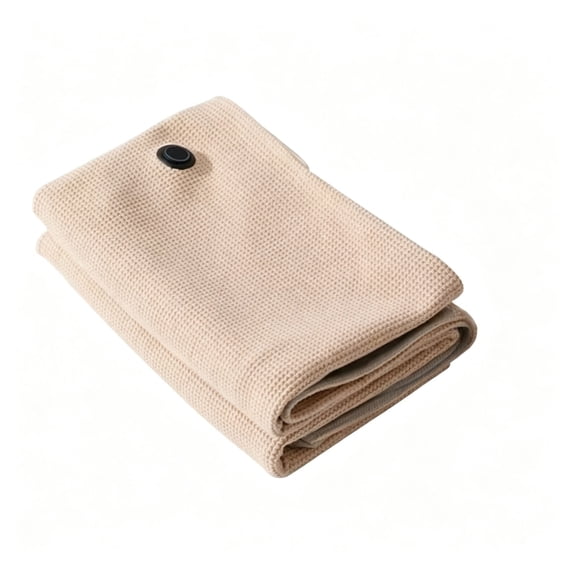 Material Count App USB Heated Throw Blanket, Soft Cotton Fabric for Lap and Shoulder ...