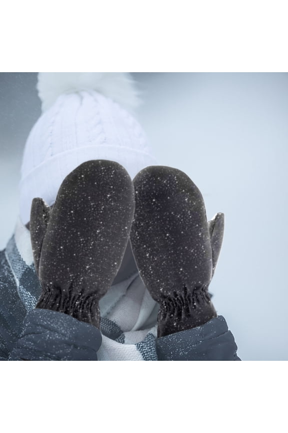 USB Heated Warm Gloves with Touchscreen - Windproof Heating, Unisex for Cold Weather Office Outdoor Commuting (Black)