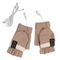 USB Heating Gloves, Suitable For Men And Women, Warm Laptop Gloves In