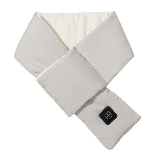 USB Heating Scarf Friendly to Skin Fast Heating Super Soft Onekey