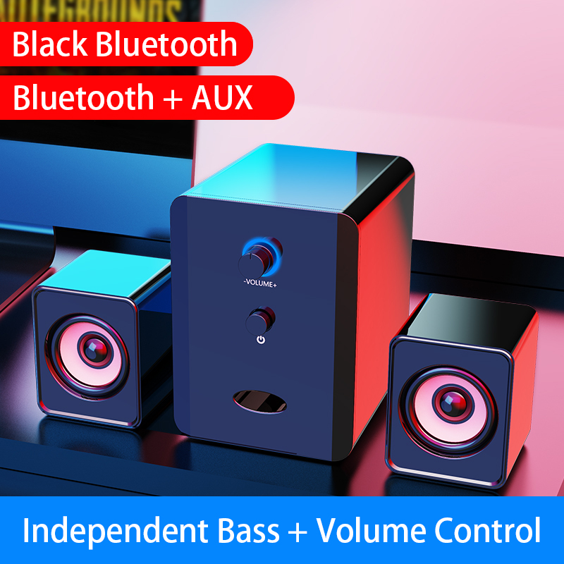 USB Home Theater System BLUETOOTH Combination Computer Speakers Bass