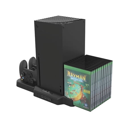 USB Hub Charging Station Storage Stand For Xbox Series X