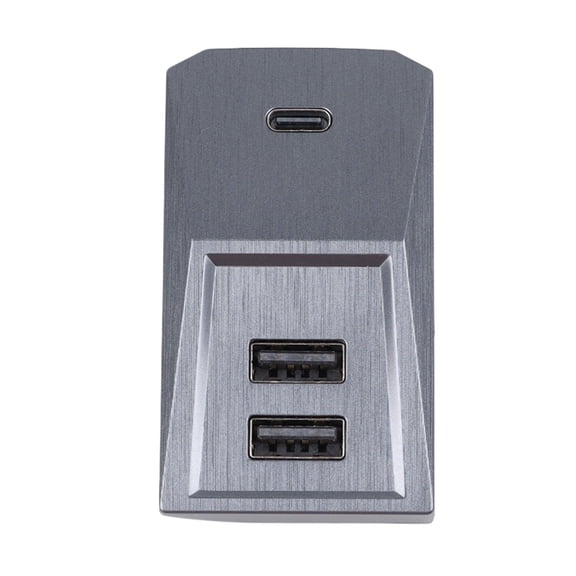 USB Hub For Tesla Model 3 Model Y 2021-2023, 4-In-1 Multi Port Glove Box Hub Flash Drive Docking Station Accessories