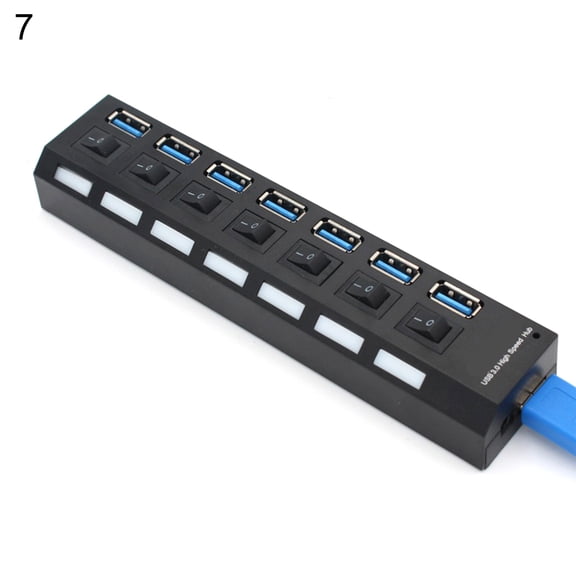 USB Hub High Speed Multiple Interfaces Keyboard/Mouse/U Disk USB Splitter for Computer