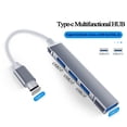 thumbnail image 1 of USB Hub Multiport Dock Multi-Splitter USB Type-A 3.0 Hub Adapter for PC Mac, 1 of 6