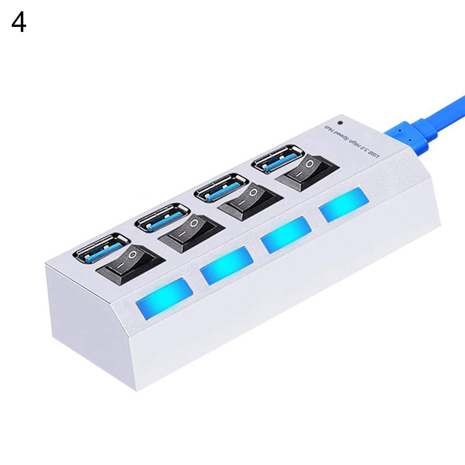 USB Hub Portable High Speed Multiple Interfaces Keyboard/Mouse/U Disk