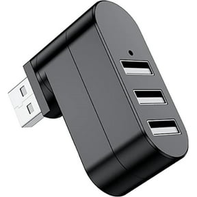 USB Hub, TSV 3-Port USB 3.0 Hub Ultra-Slim Data USB Splitter Charging Supported Compatible with MacBook, Laptop, Surface Pro, PS4, PC, Flash Drive, Mobile HDD