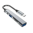 thumbnail image 1 of USB Hubs Docking Station with Type C Data, USB3.0 2.0, and Card Reader for Work, Study, 1 of 7