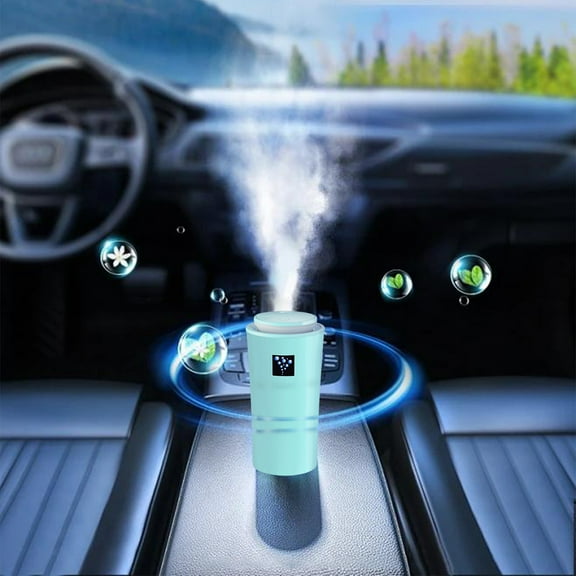 USB Humidifier, Desktop Humidifier with LED Colorful Lights, 260ml Capacity, Adjustable Mist Control, Cool Mist Technology, <35dB Quiet, for Office, Car, Bedroom, Living Room, Aroma Diffuser