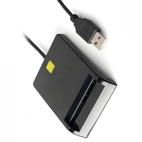 USB Intelligent Card Reader Card Reader Adapter for Online Identification Cards Cloner Connector Card Reader for Phone Tablet