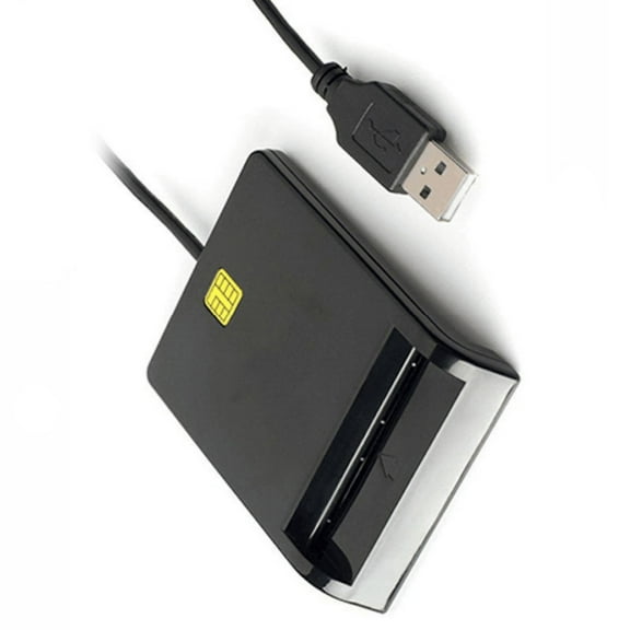USB Intelligent Card Reader Replacement for DNIE IC Identification Card Cloner Connector Reader for Phones