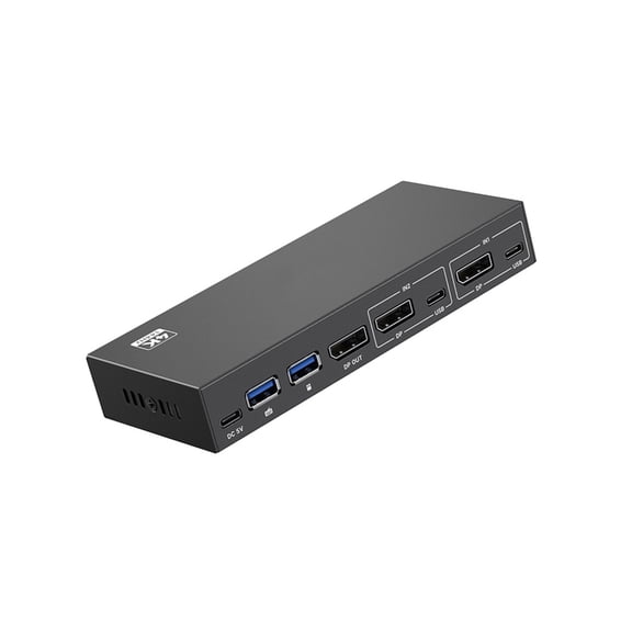 USB KVM Switcher Switcher 2 In 1 Out For Laptop Keyboards Mouse Printer USB Switcher Adapter Connection