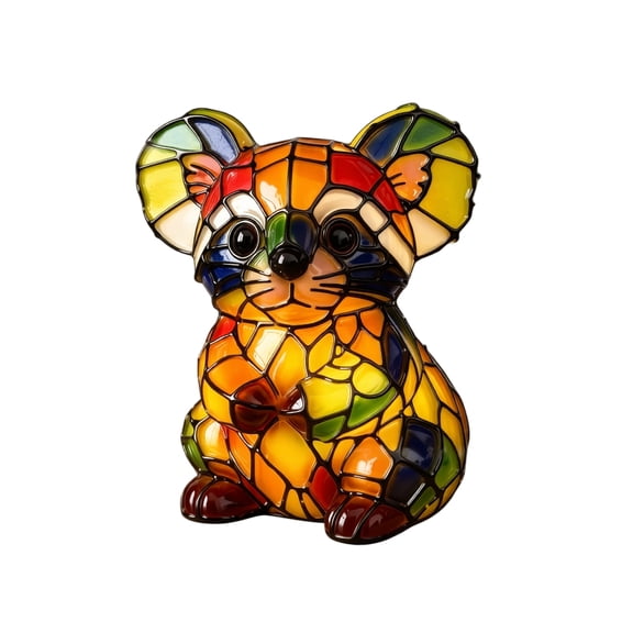 USB Koala Shape Night Light, Small LED Decorative Lamp for Bedroom Desk, Plug-in Ornamental Nightlight