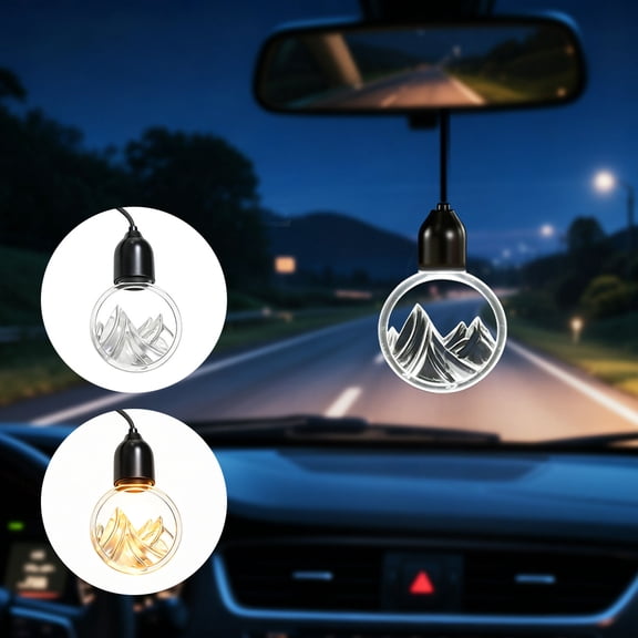 USB LED Car Atmosphere Light Mini Night Lamp Interior Decorative Mood Lighting