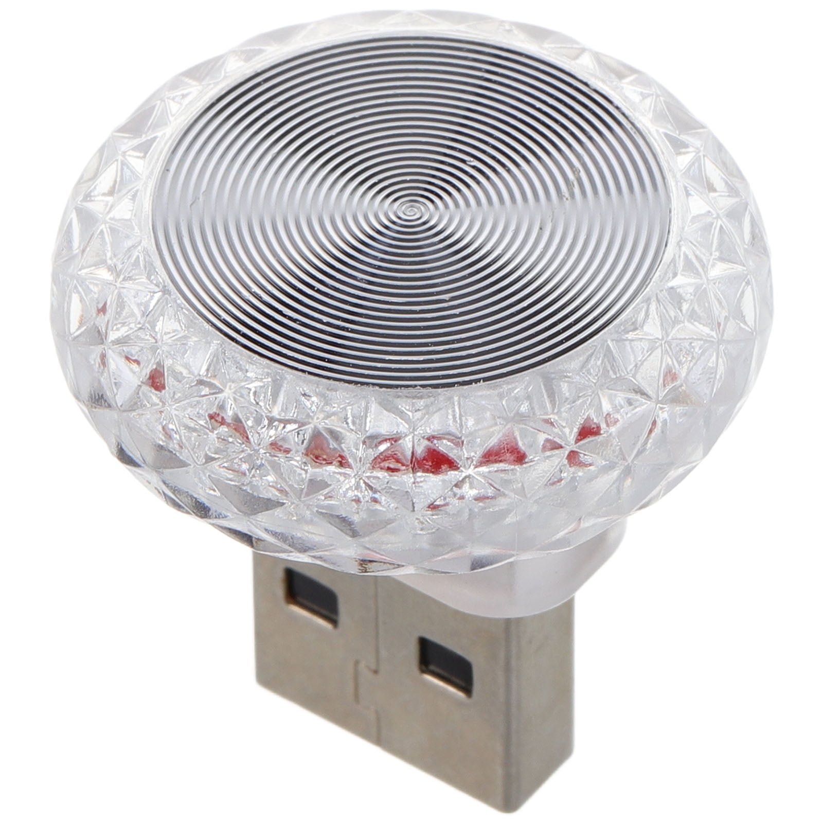 USB LED Car Interior Atmosphere Lamp Plug-in USB Decor Night Light ...
