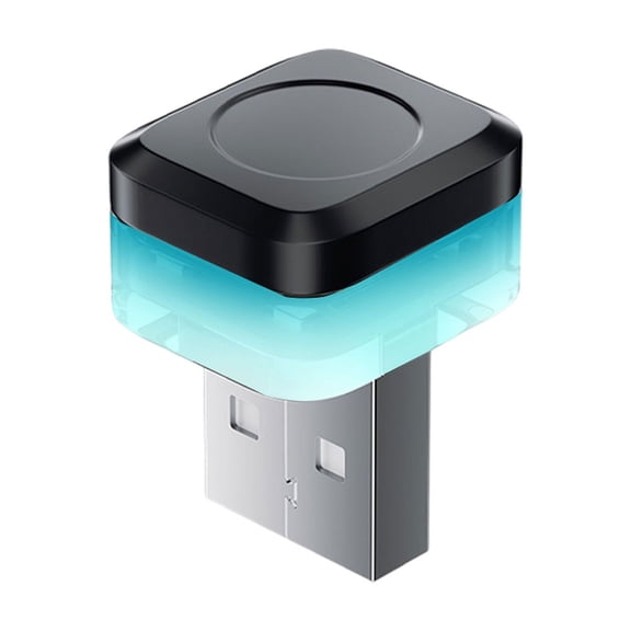 USB LED Car Interior Atmosphere Lamp,Portable Mini Auto LED Decor Night Light,Plug-in USB Interface Ambient Lighting
