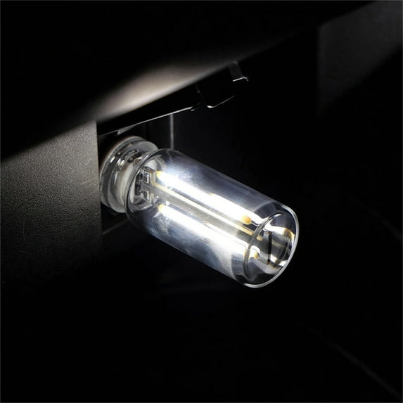 USB LED Car Interior Mood Lamp with Touch Control and Adjustable Brightness for Automotive and Home Use