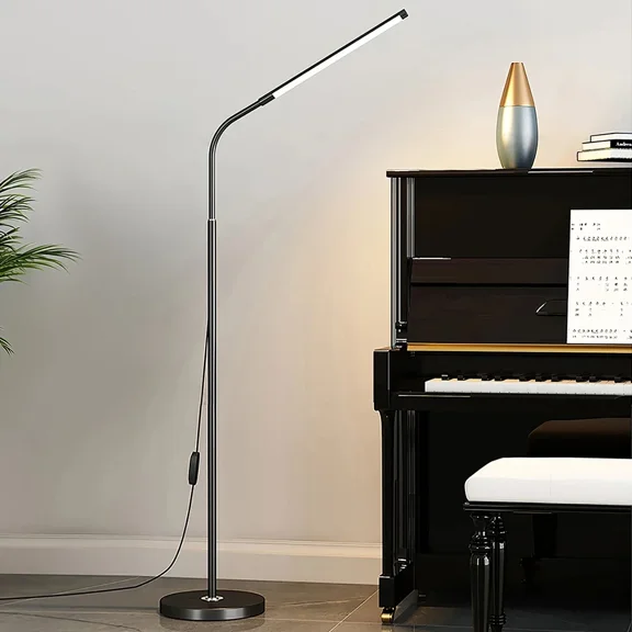 USB LED Floor Standing Light 360 Rotating Color Brightness Height Adjustable US