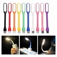 thumbnail image 1 of USB LED Light Lamp for Power Bank (10 PCS) Portable Eye Care Mini Night Light with Flexible Arm, USB Gooseneck Reading Lamps Book Light,Compatible for Desktop, Notebook Laptop（10 colors）, 1 of 9