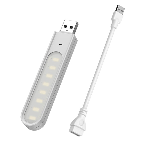 USB LED Light Portable Small Book Reading Lamp For Computer Flexible Bendable Night Light Laptop Desk