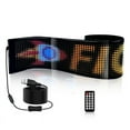 thumbnail image 1 of USB LED Matrix Flexible Panel Car Sign Scrolling Display 5V LED Signs RGB Pattern Scroll Text Bluetooth APP Control, 1 of 6