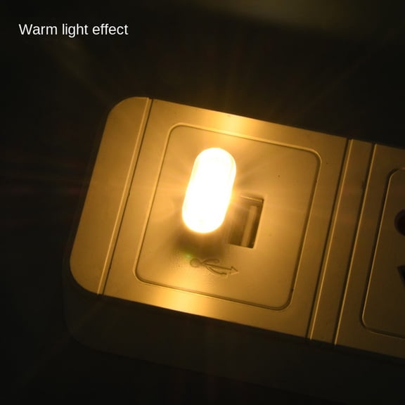USB LED Mini Car Light for Ambient Atmosphere - 7 Color Options