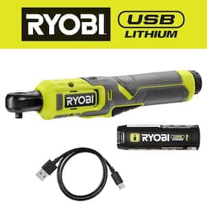 USB LITHIUM 1/4" RATCHET KIT