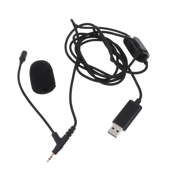 USB Lavalier Microphone USB 2.5MM Microphone Plug & Use Clip-on Lapel Microphone Omnidirectional Condenser Microphone