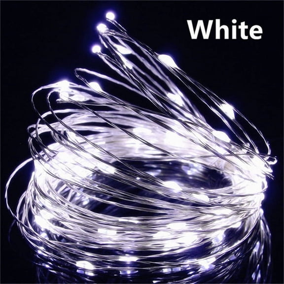 USB Led Fairy Lights Copper Wire String 20M 200LED Holiday Outdoor Lamp Garland For Christmas Tree Wedding Party Decoration