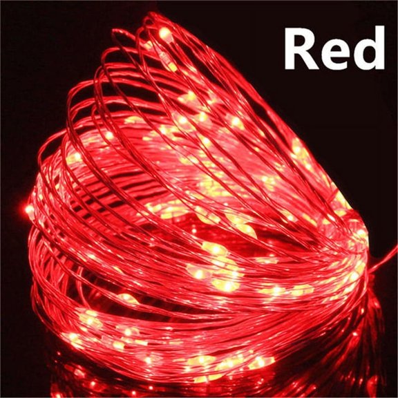 USB Led Fairy Lights Copper Wire String 20M 200LED Holiday Outdoor Lamp Garland For Christmas Tree Wedding Party Decoration