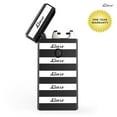 thumbnail image 1 of USB Lighter, Electric Flameless Lighter with Built-in Button - USB Rechargeable - Windproof Plasma Arc - Use for Cigarette & More - User Friendly (stripe), 1 of 6