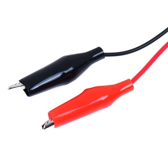 USB Male Connector to Alligator Test Clips Clamp USB Alligator Clips Plug Wire DC Voltage Meter Ammeter Crocodile Clamp Test Connection Wire