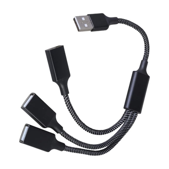 USB Male To 3 USB Female Converters USB Splitter For Efficient Data Transfer
