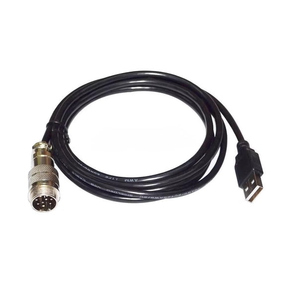 USB Male to DIN 9-Pin DIN9 Male Data Cable for Thrustmaster TH8A TSSH MOD+Handbrake Computerized Inline Cable 2 Meters