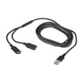 thumbnail image 1 of USB Male to Double Female Extension Cable for Expanding USB Port on Laptop Keyboards with Fast Data Transfer, 1 of 10