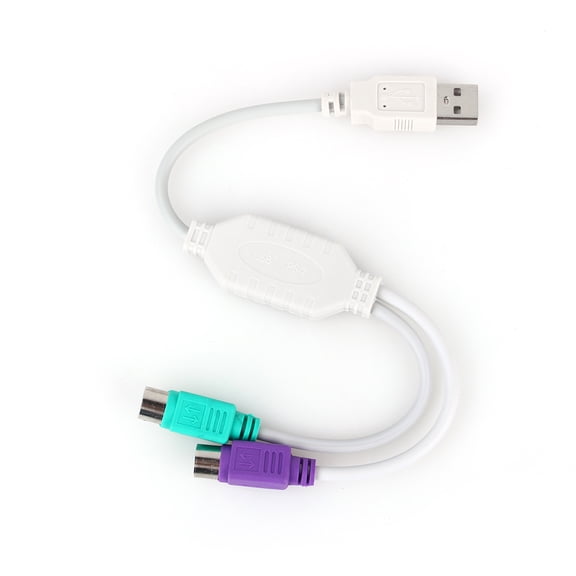 USB Male to for PS2 Female Cable Adapter Converter Use for Keyboard Mouse Computer Cables & Connec