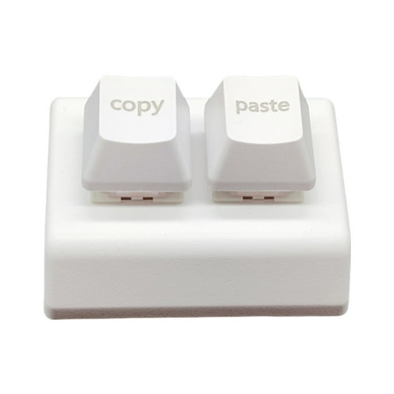 USB Mechanical Gaming Keypad With 2 Customizable Keys, Color Backlits Keyboard Programmable Hot Swap Keypads