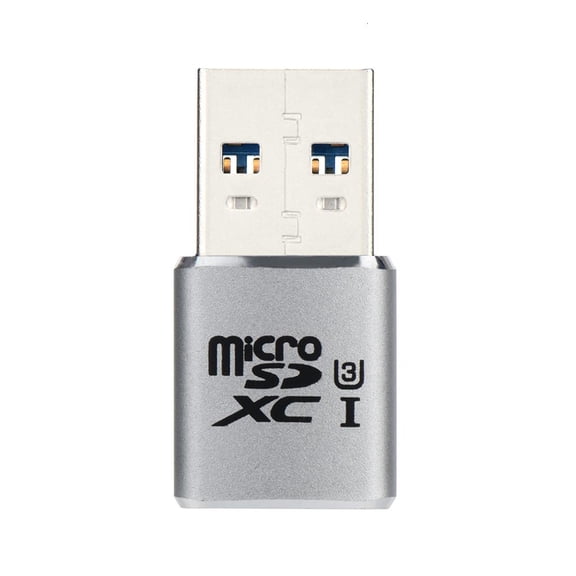 USB Memory Card Reader Hub 3 in 1 5Gbps USB Adapter with USB Ports, Micro-SD TF for Book