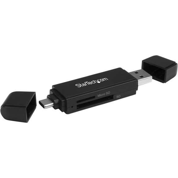USB Memory Card Reader - USB 3.0 SD Card Reader - Compact - 5Gbps - USB Card Reader - MicroSD USB Adapter