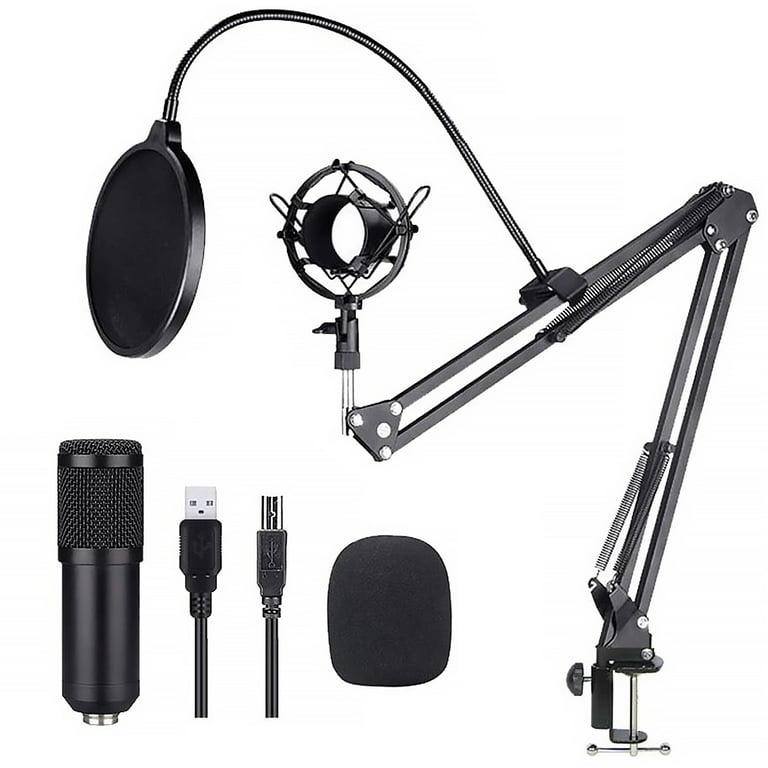 Pc microphone with arm top