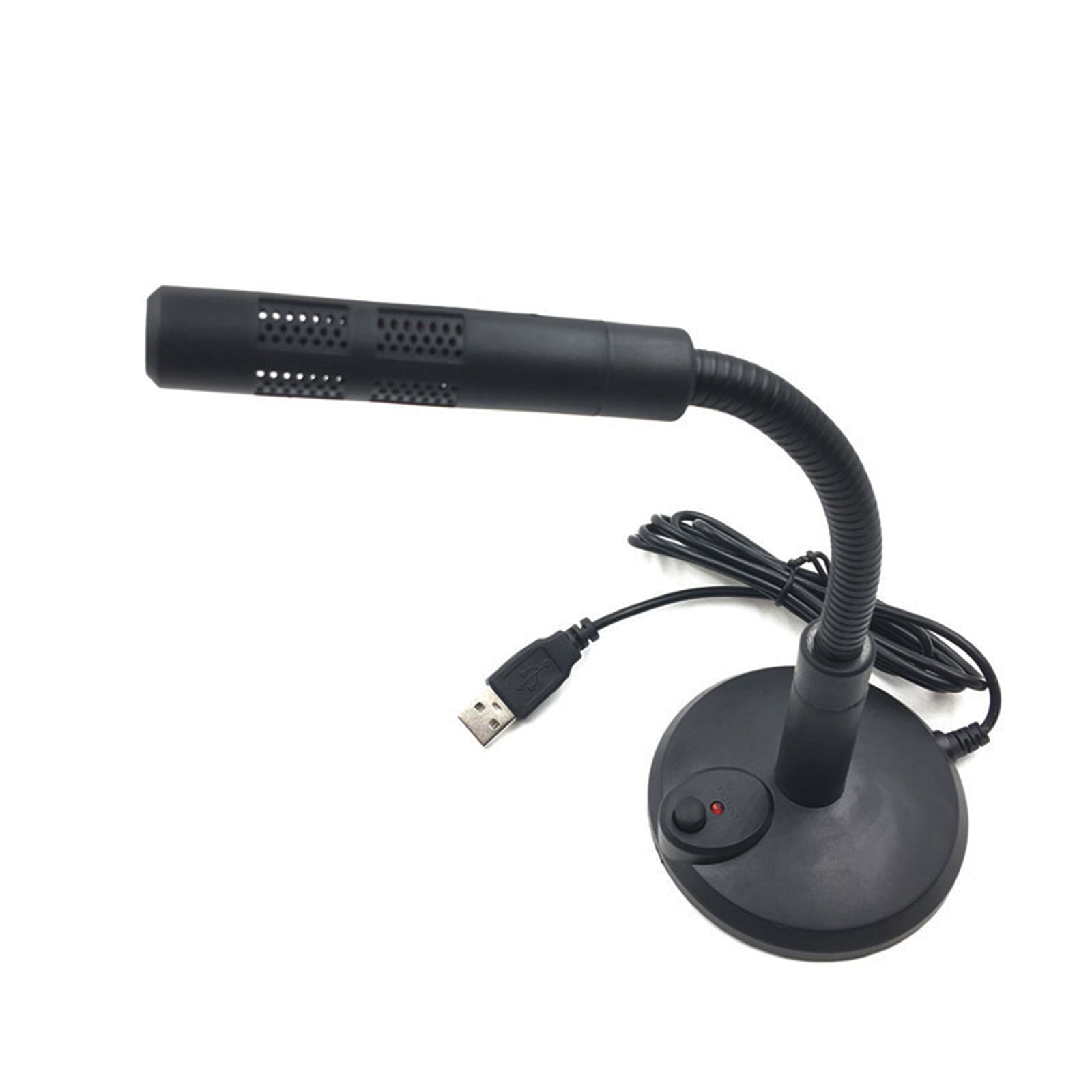 USB Microphone Voice Recording, Podcasting Chatting Mac PC Flexible Gooseneck for VoiceMaster