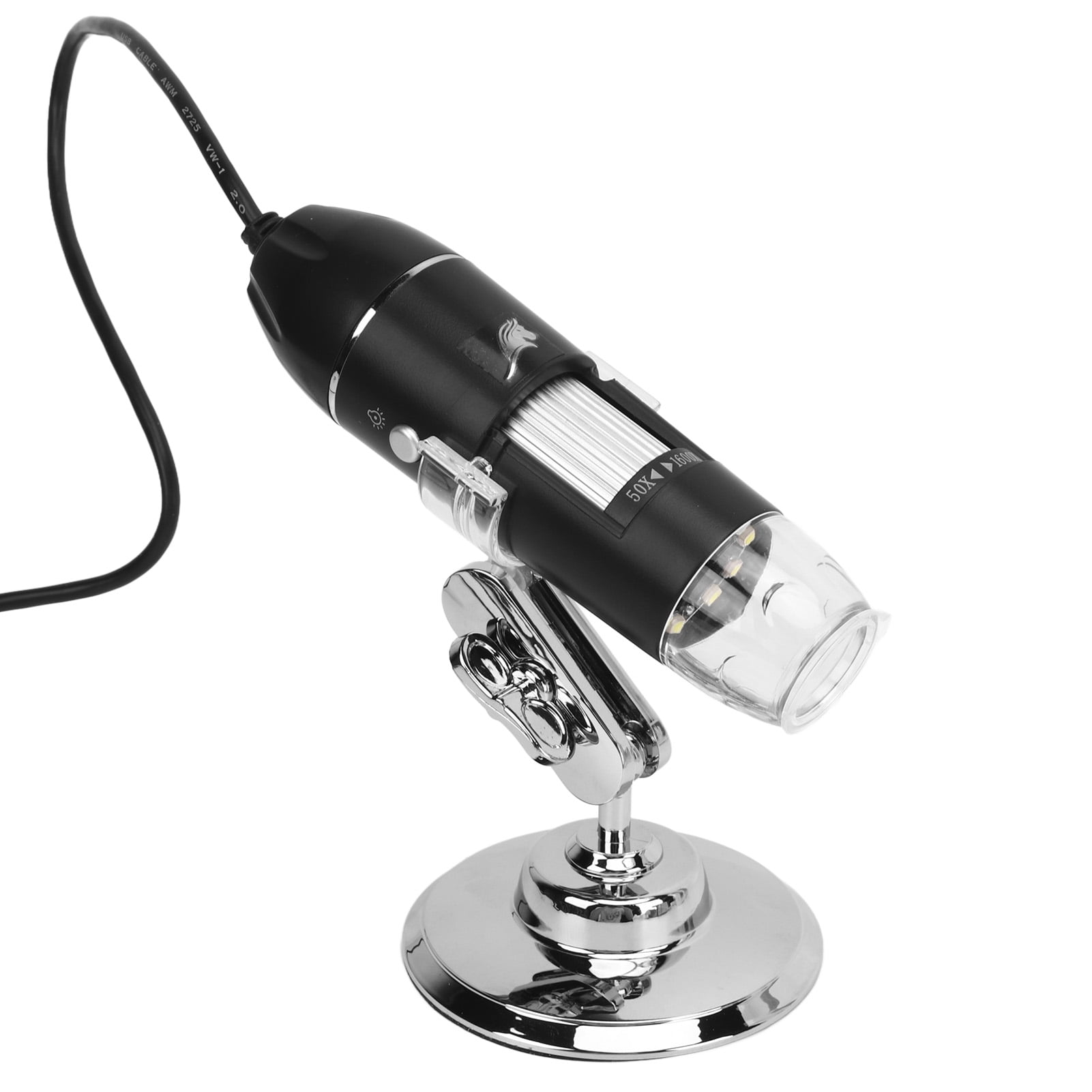USB Microscope, 360 Degrees Horizontal Rotation HD Image Manual Digital