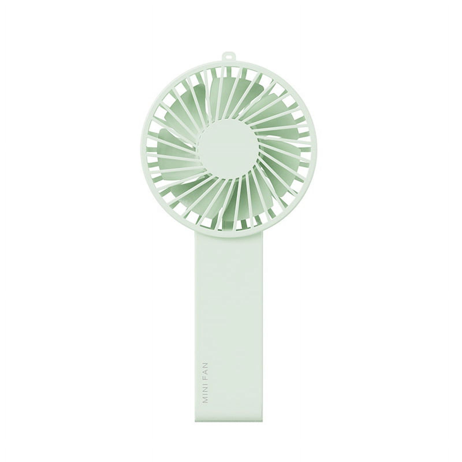 USB Mini Fan Rechargeable 1200MAh Portable Handheld Fan Lazy Travel